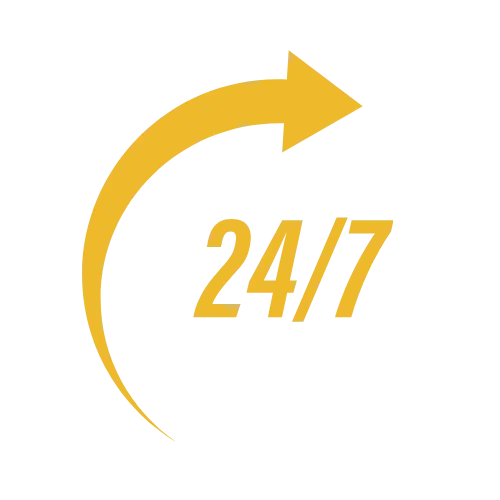 24/7 customer service