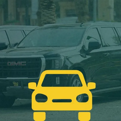 GMC Yukon XL with 4 passenger space