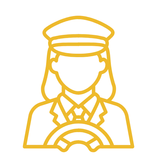 Licensed and experienced drivers