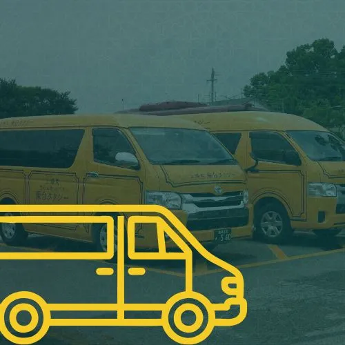 Toyota Hiace with 4 passenger space